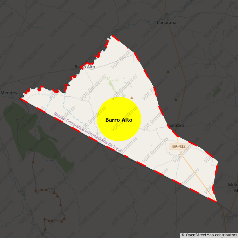 Imagem da Bandeira Barro Alto