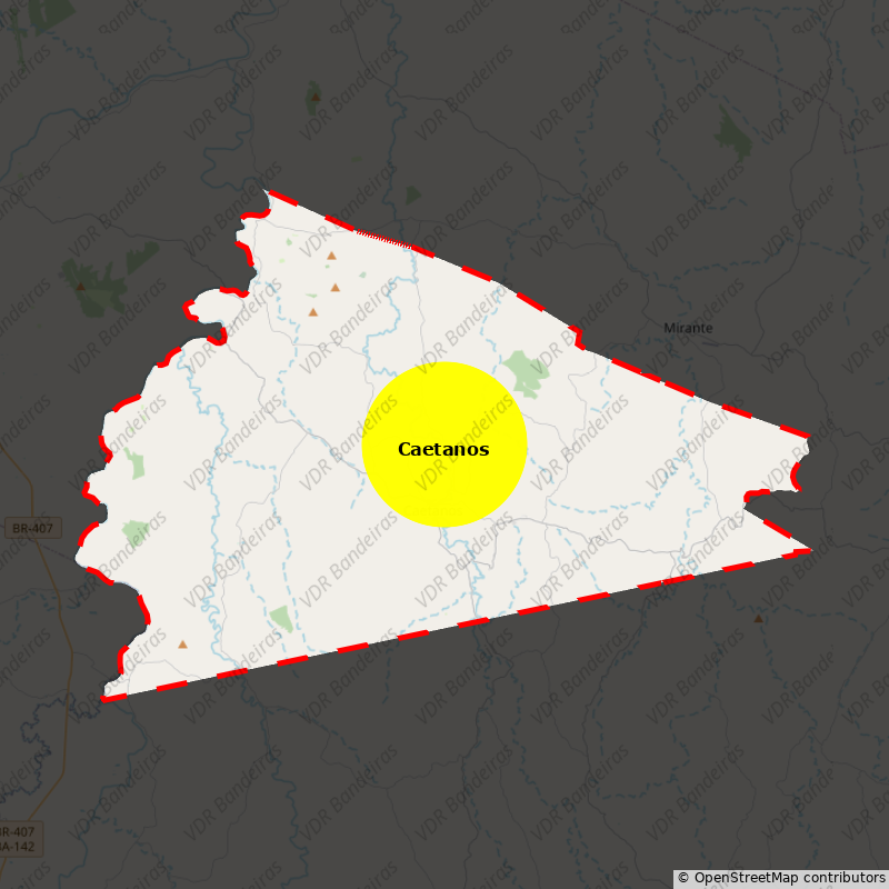 Imagem da Bandeira Caetanos