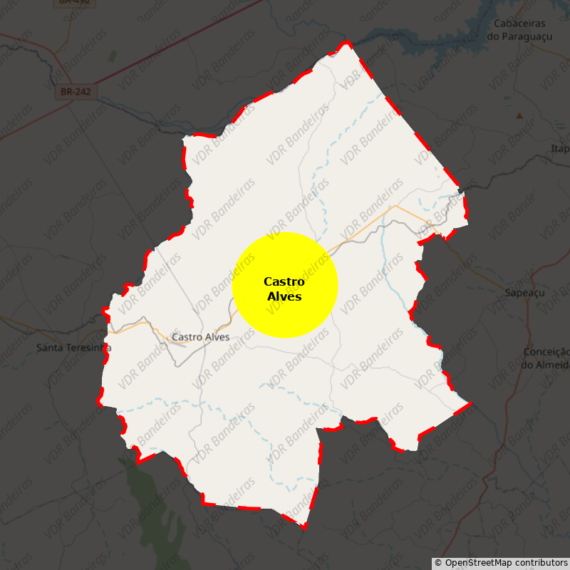 Imagem da Bandeira Castro Alves