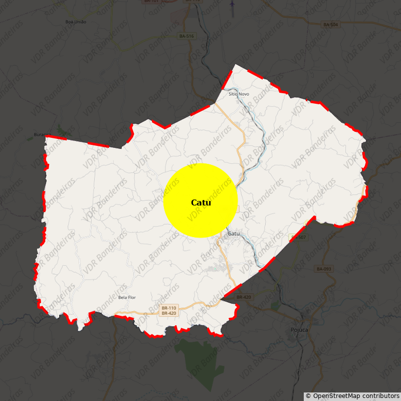 Imagem da Bandeira Catu