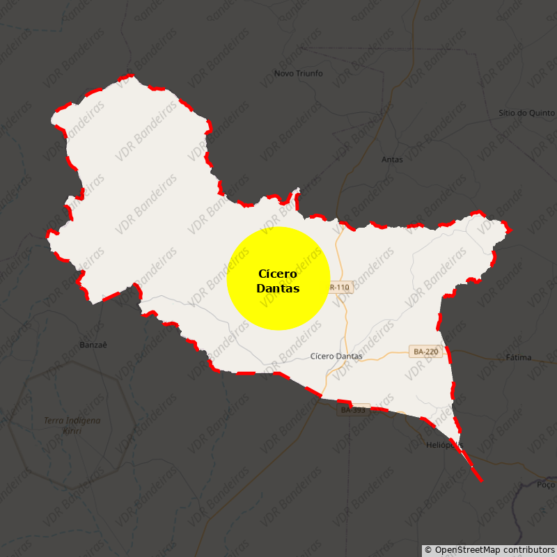 Imagem da Bandeira Cícero Dantas