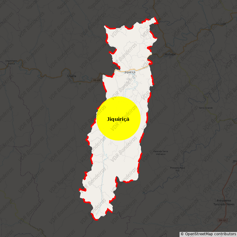 Imagem da Bandeira Jiquiriçá