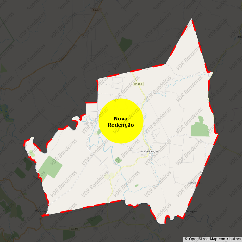 Imagem da Bandeira Nova Redenção