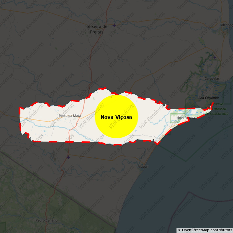 Imagem da Bandeira Nova Viçosa