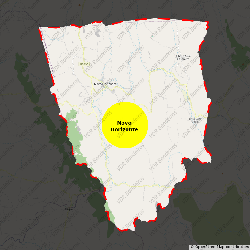 Imagem da Bandeira Novo Horizonte