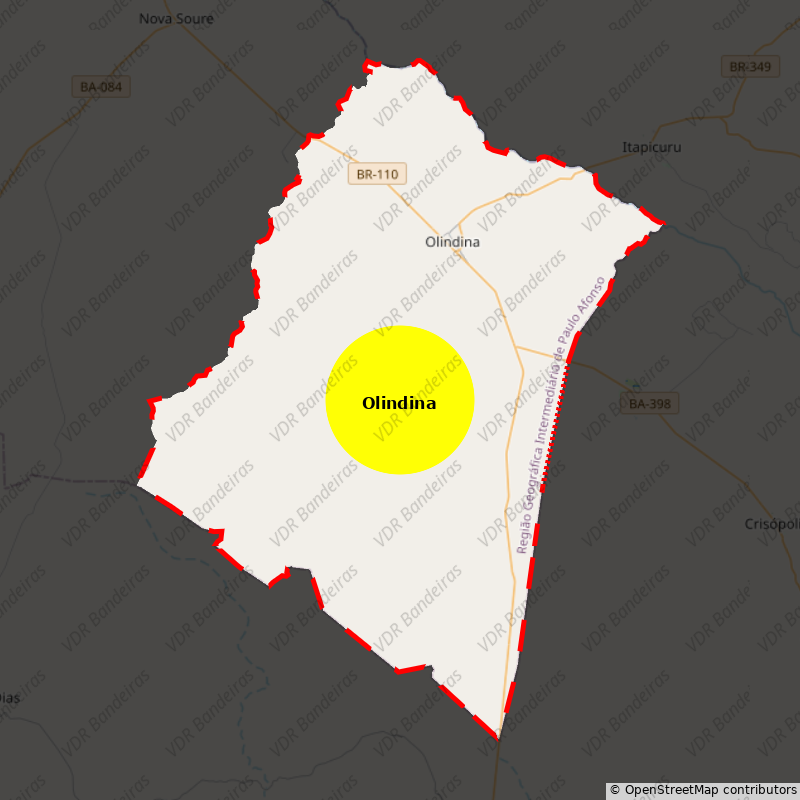 Imagem da Bandeira Olindina