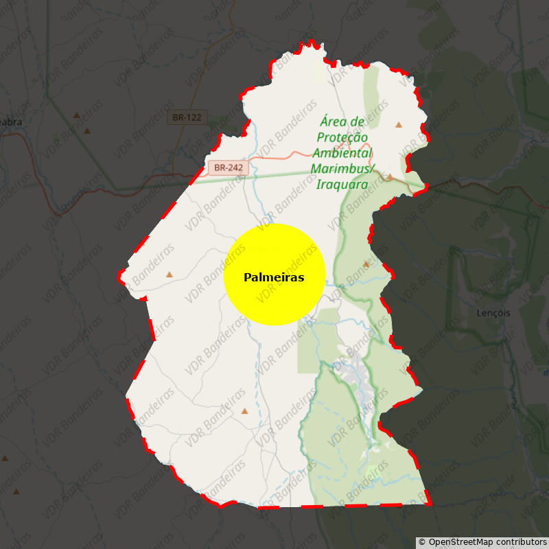 Imagem da Bandeira Palmeiras