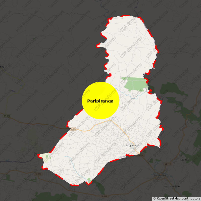 Imagem da Bandeira Paripiranga