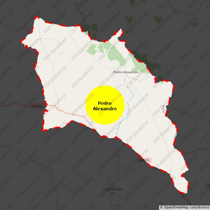 Imagem da Bandeira Pedro Alexandre