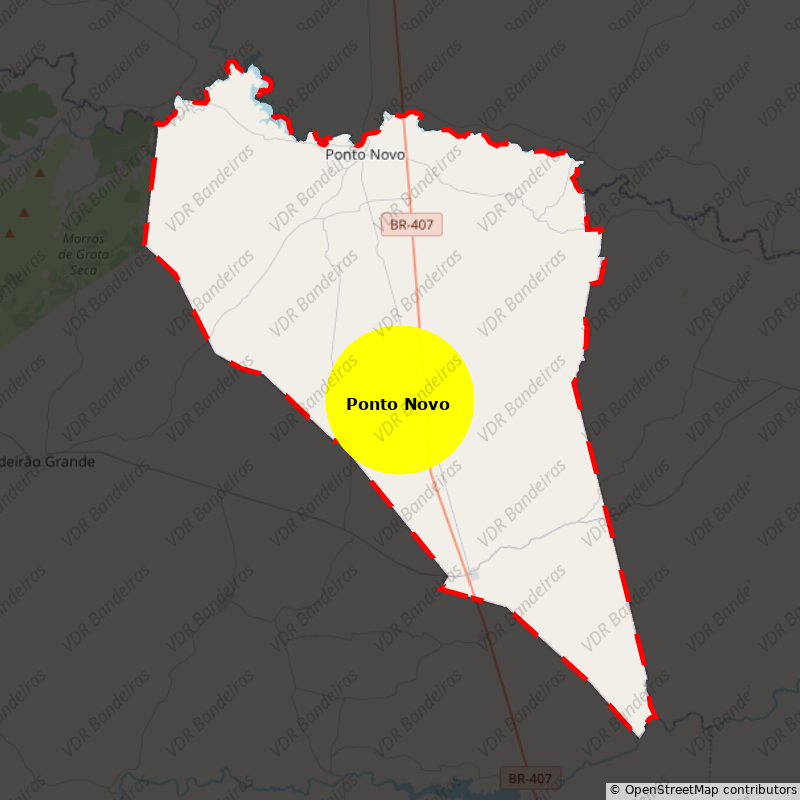 Imagem da Bandeira Ponto Novo