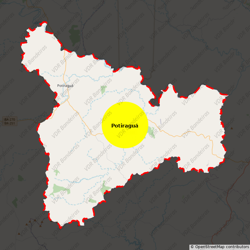 Imagem da Bandeira Potiraguá