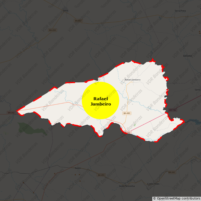 Imagem da Bandeira Rafael Jambeiro