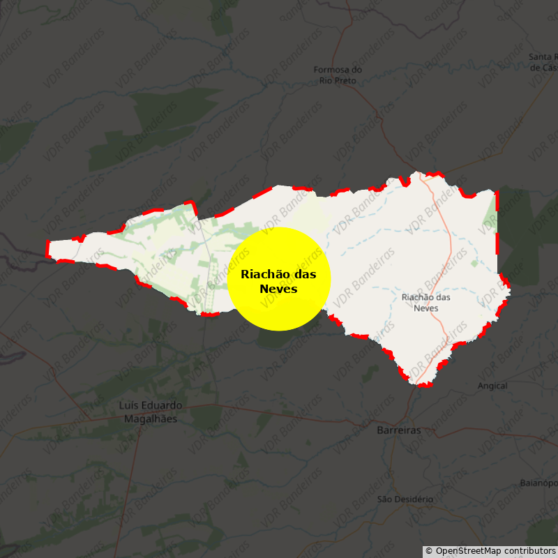 Imagem da Bandeira Riachão das Neves