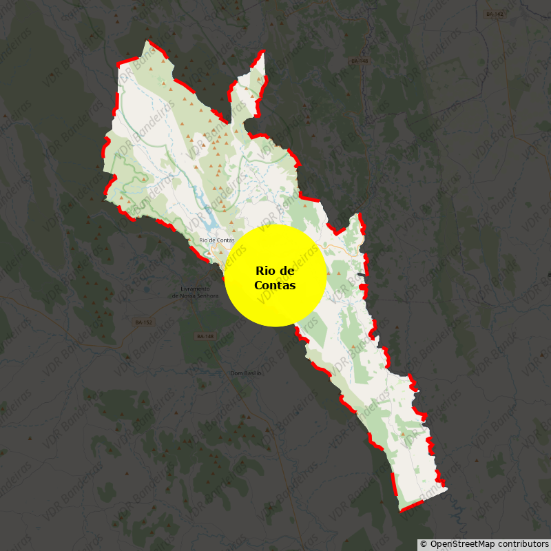 Imagem da Bandeira Rio de Contas