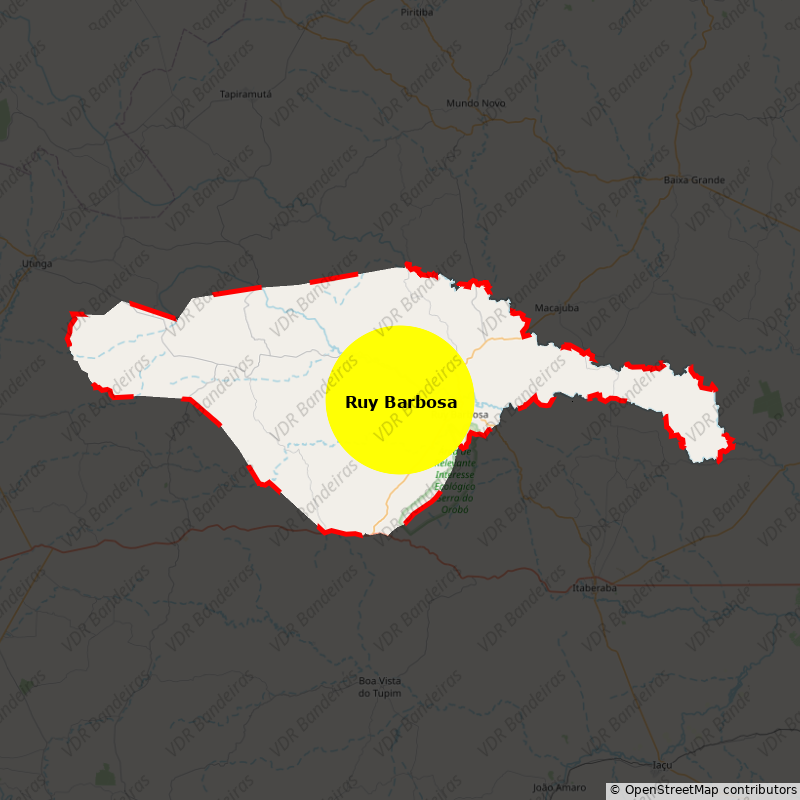 Imagem da Bandeira Ruy Barbosa