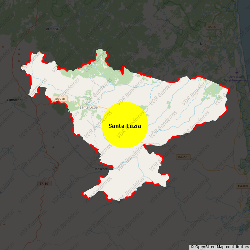 Imagem da Bandeira Santa Luzia