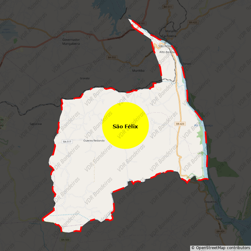 Imagem da Bandeira São Félix