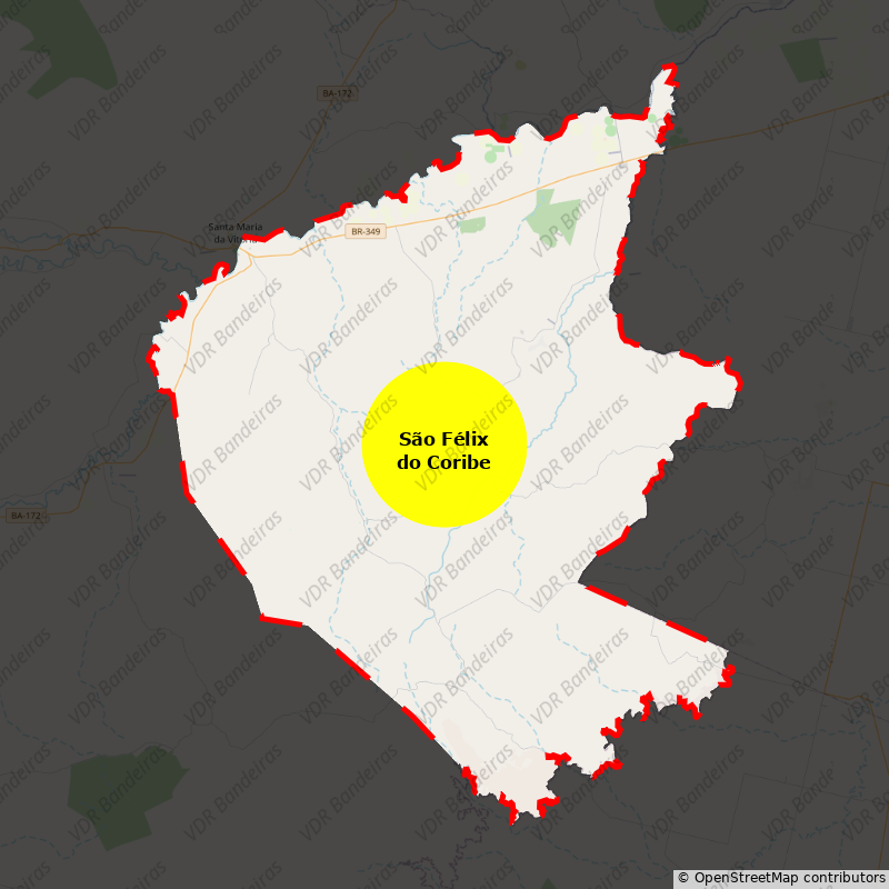 Imagem da Bandeira São Félix do Coribe