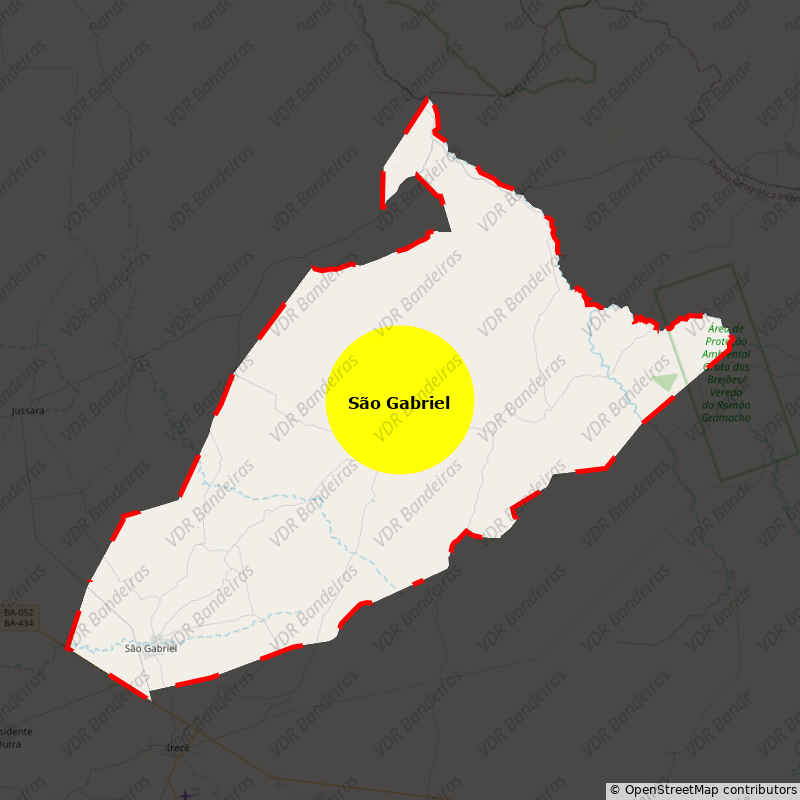 Imagem da Bandeira São Gabriel