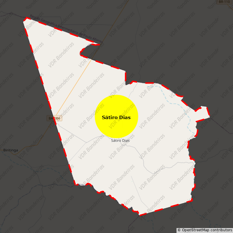 Imagem da Bandeira Sátiro Dias