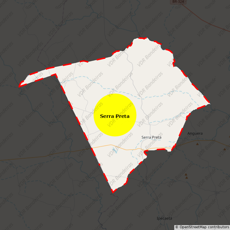 Imagem da Bandeira Serra Preta