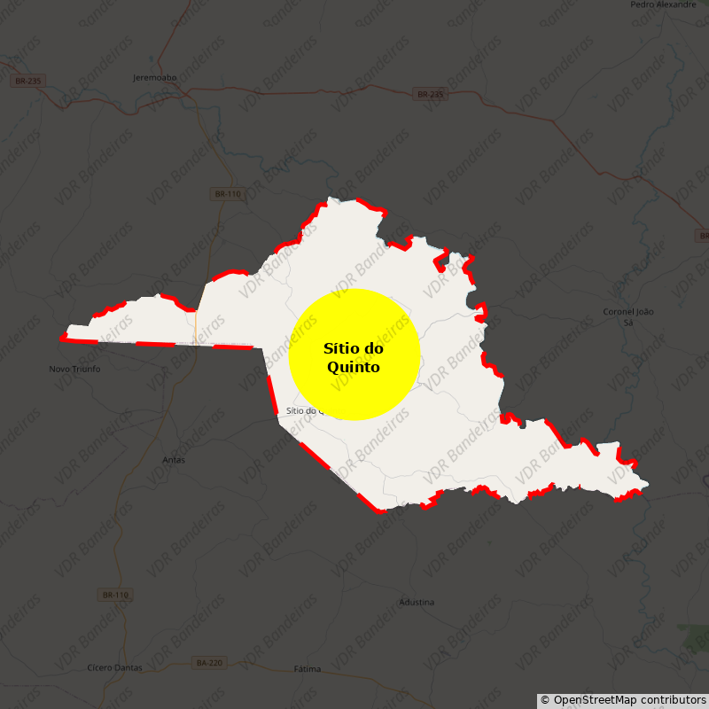 Imagem da Bandeira Sítio do Quinto