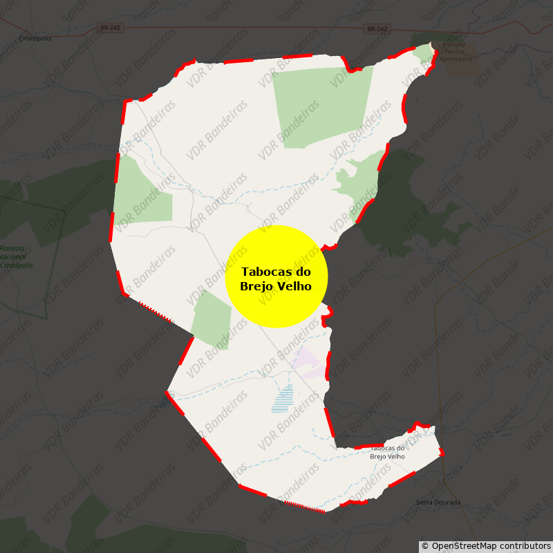 Imagem da Bandeira Tabocas do Brejo Velho