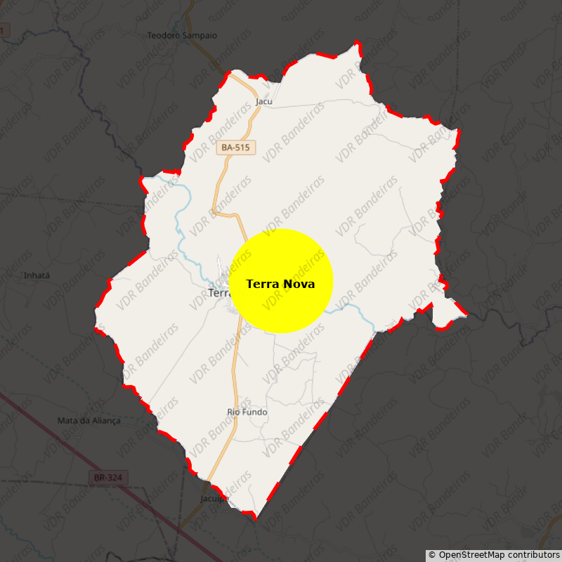 Imagem da Bandeira Terra Nova