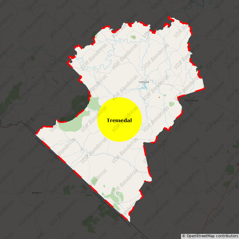 Imagem da Bandeira Tremedal