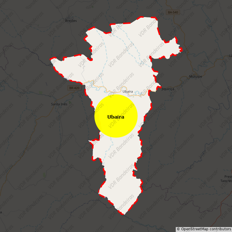 Imagem da Bandeira Ubaíra