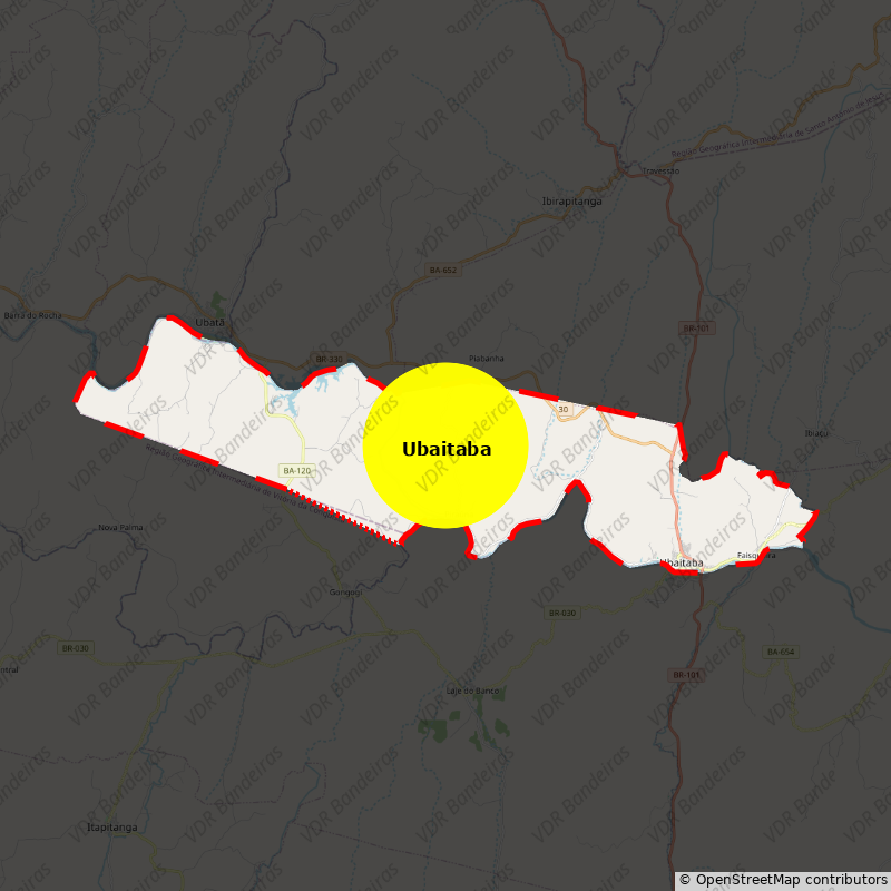 Imagem da Bandeira Ubaitaba