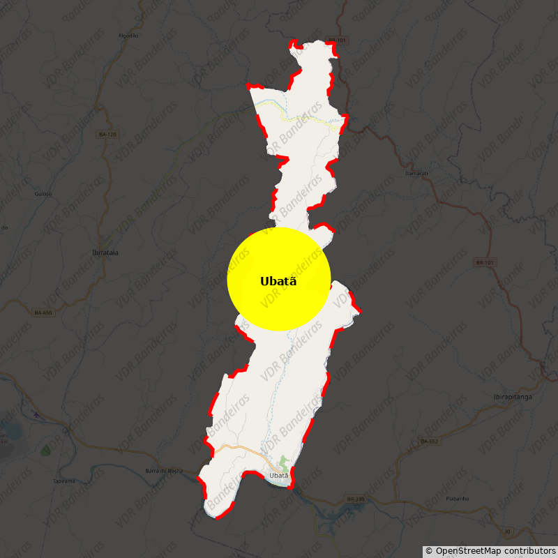 Imagem da Bandeira Ubatã