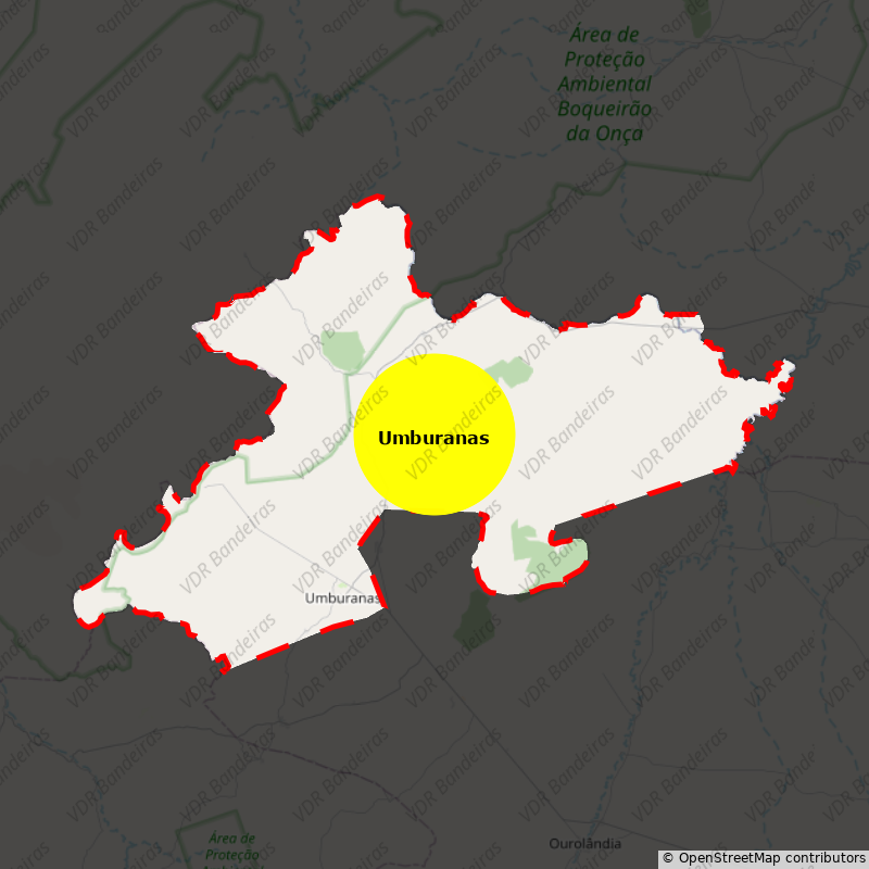 Imagem da Bandeira Umburanas