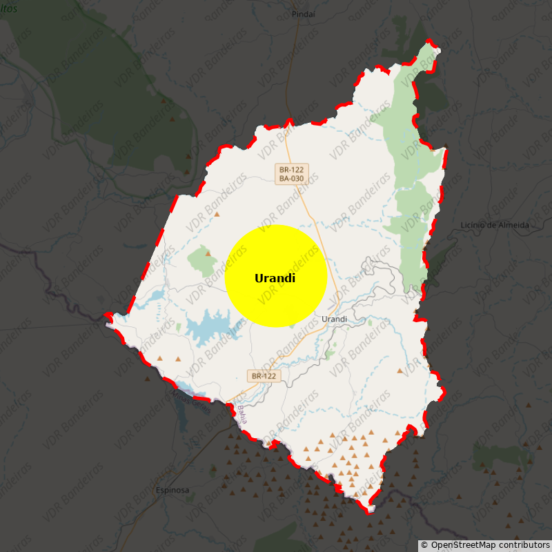 Imagem da Bandeira Urandi