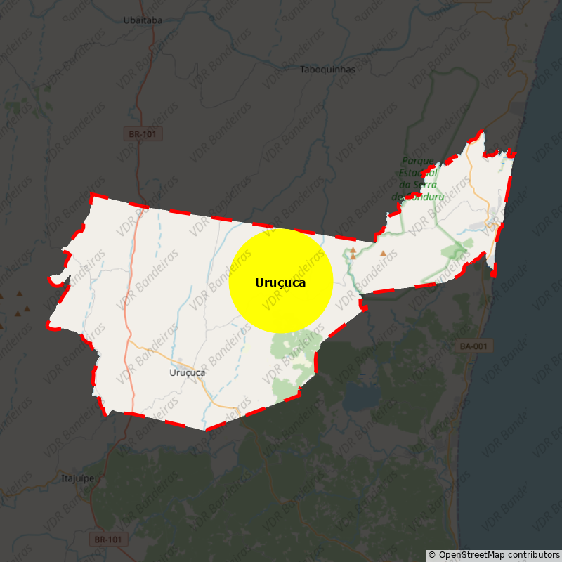 Imagem da Bandeira Uruçuca
