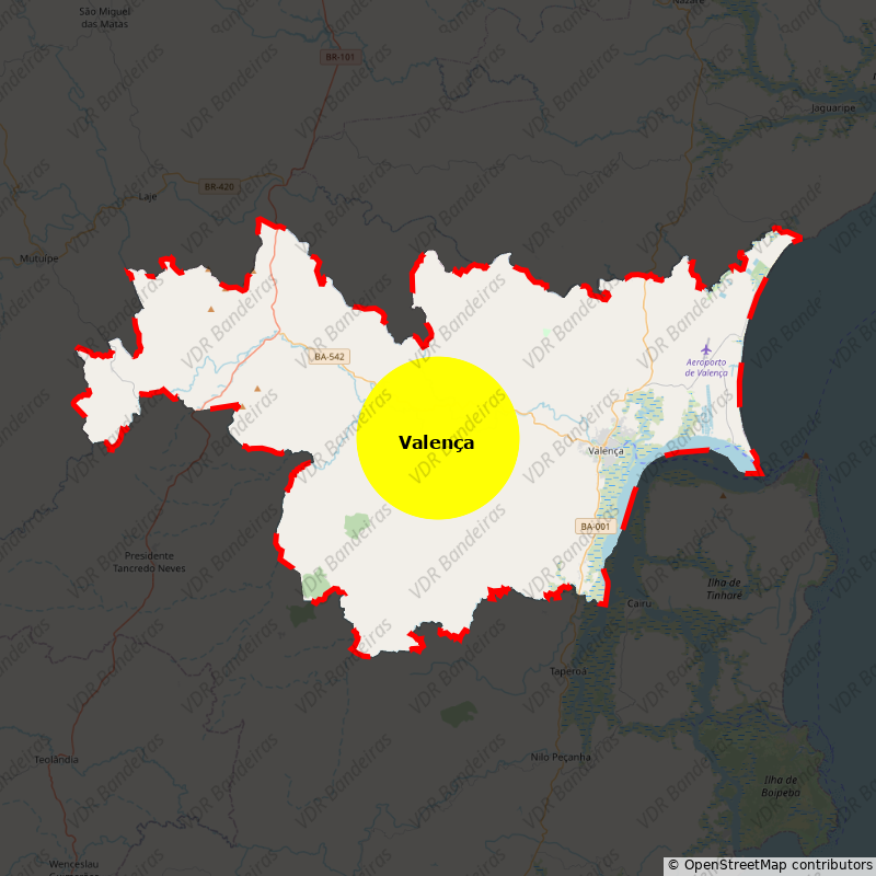 Imagem da Bandeira Valença