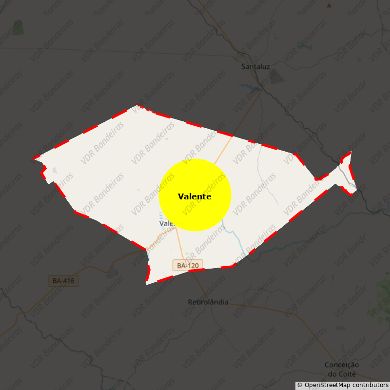 Imagem da Bandeira Valente