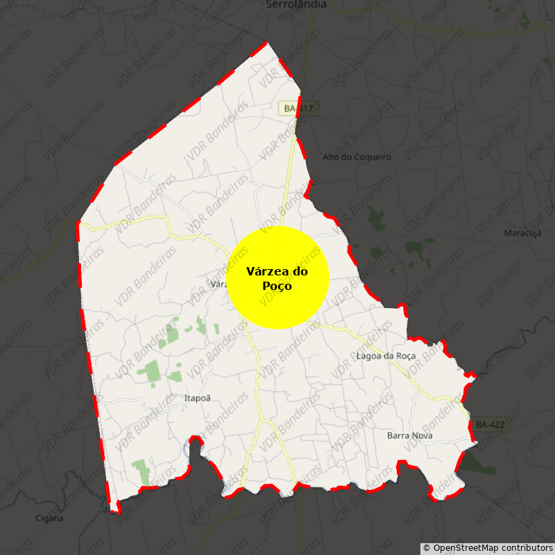 Imagem da Bandeira Várzea do Poço