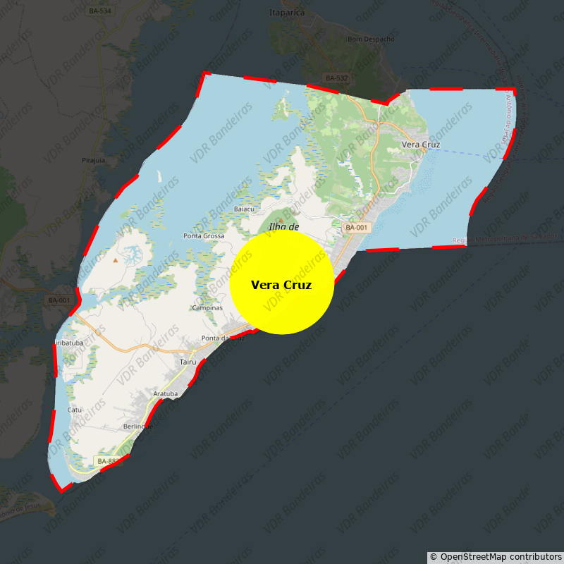 Imagem da Bandeira Vera Cruz