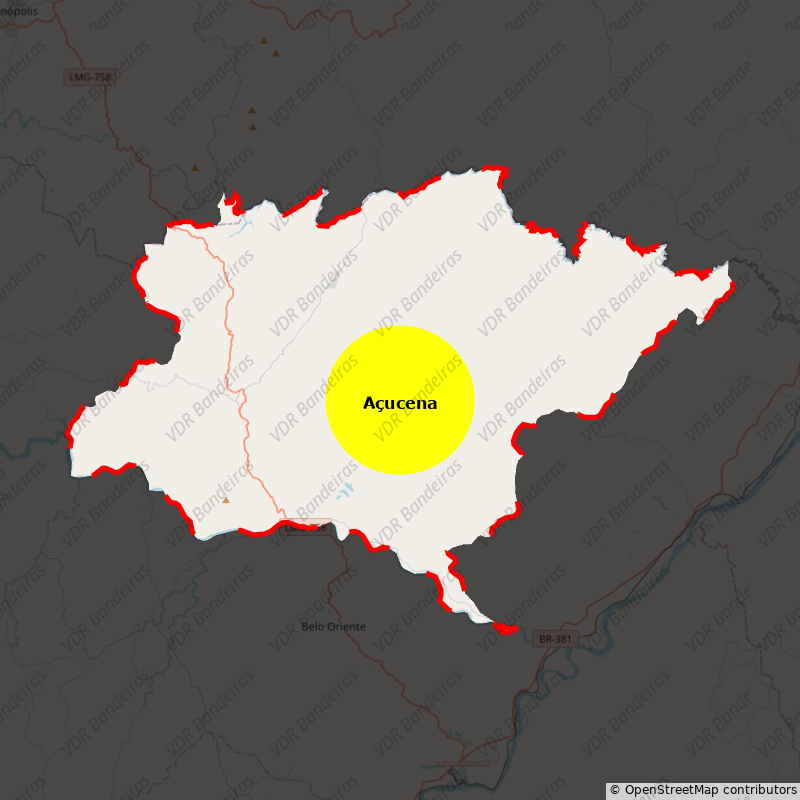 Imagem da Bandeira Açucena