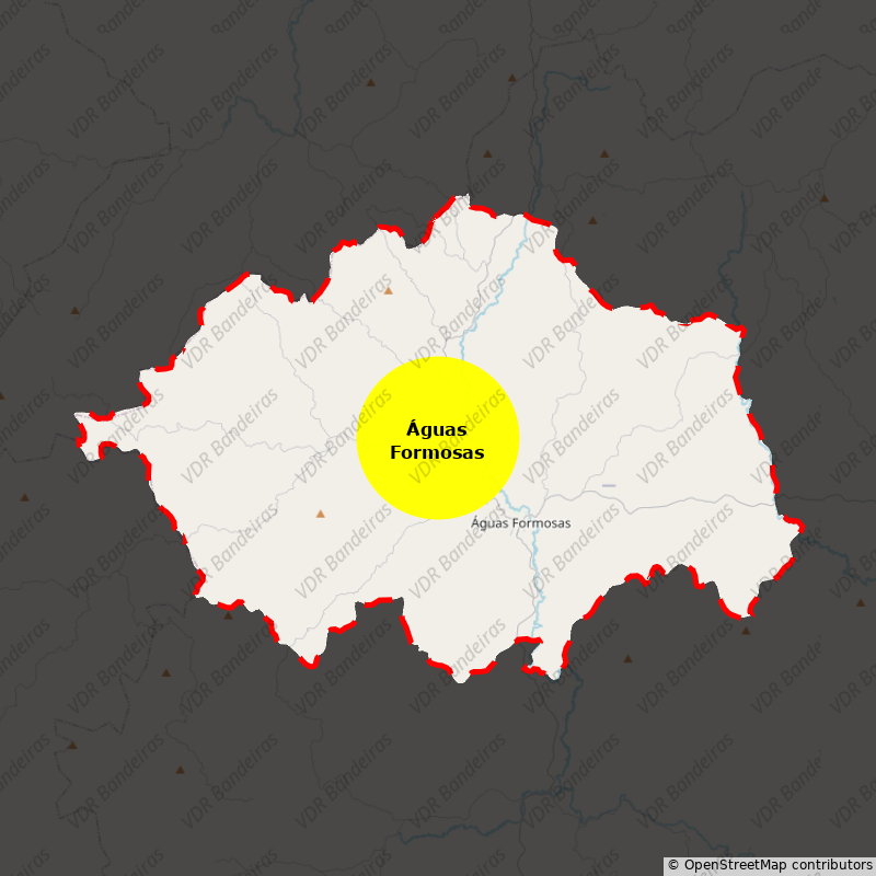 Imagem da Bandeira Águas Formosas