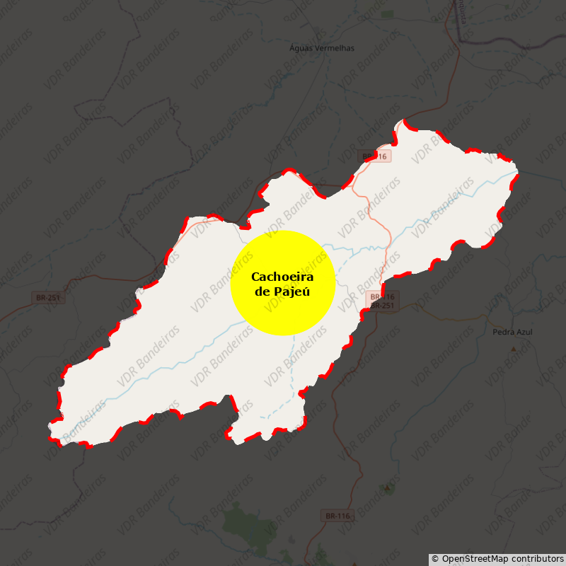 Imagem da Bandeira Cachoeira de Pajeú