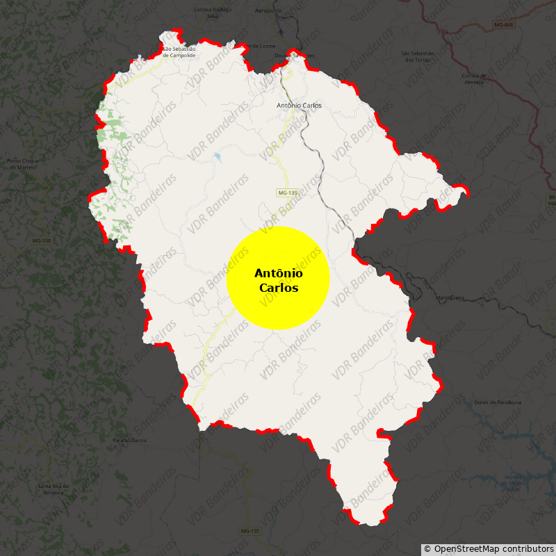 Imagem da Bandeira Antônio Carlos