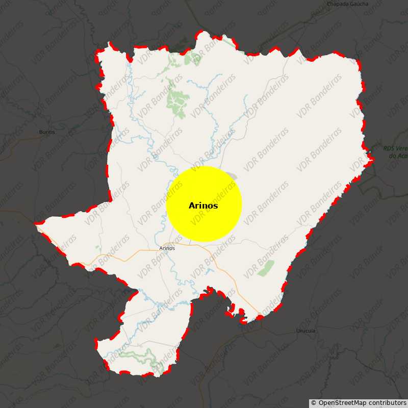 Imagem da Bandeira Arinos