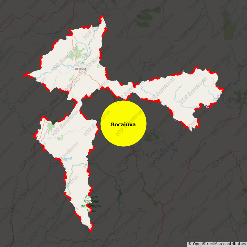 Imagem da Bandeira Bocaiúva