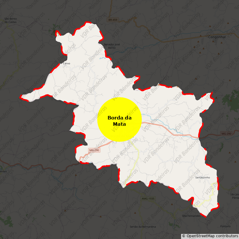 Imagem da Bandeira Borda da Mata