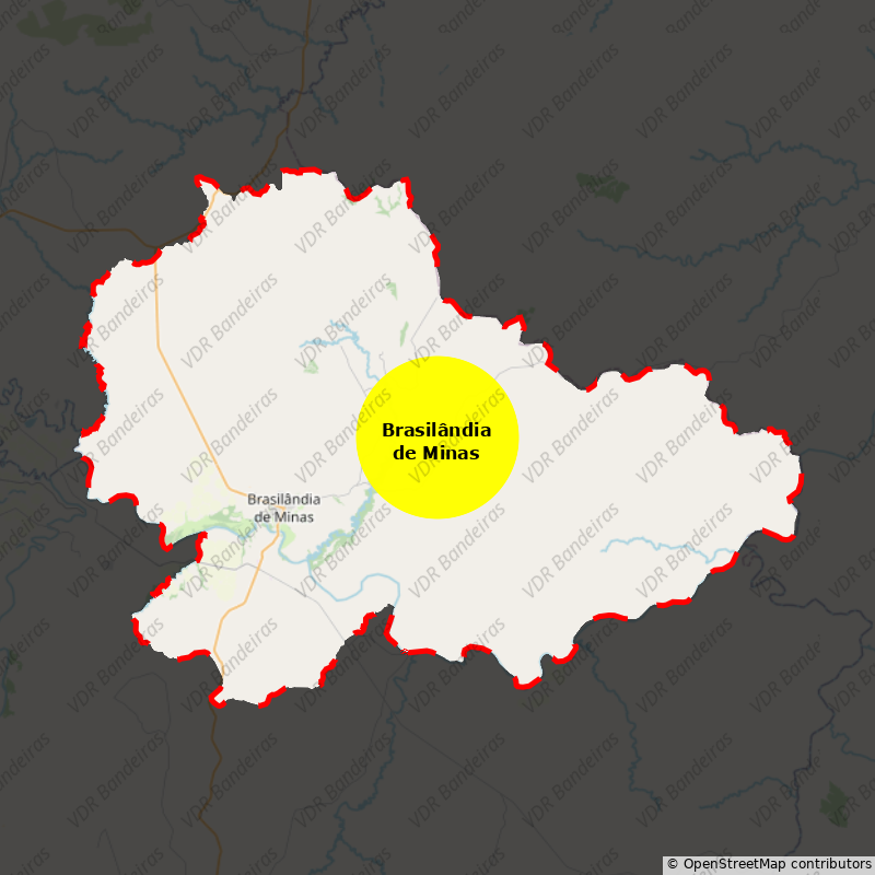 Imagem da Bandeira Brasilândia de Minas