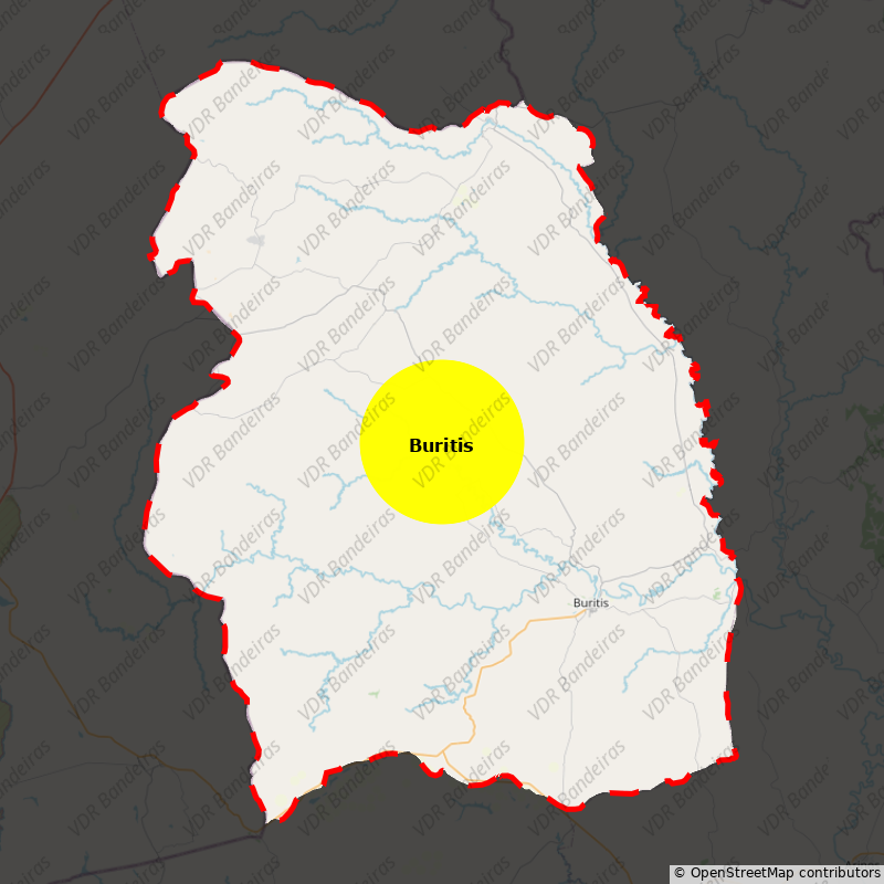 Imagem da Bandeira Buritis