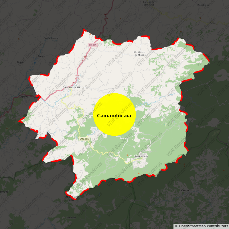 Imagem da Bandeira Camanducaia