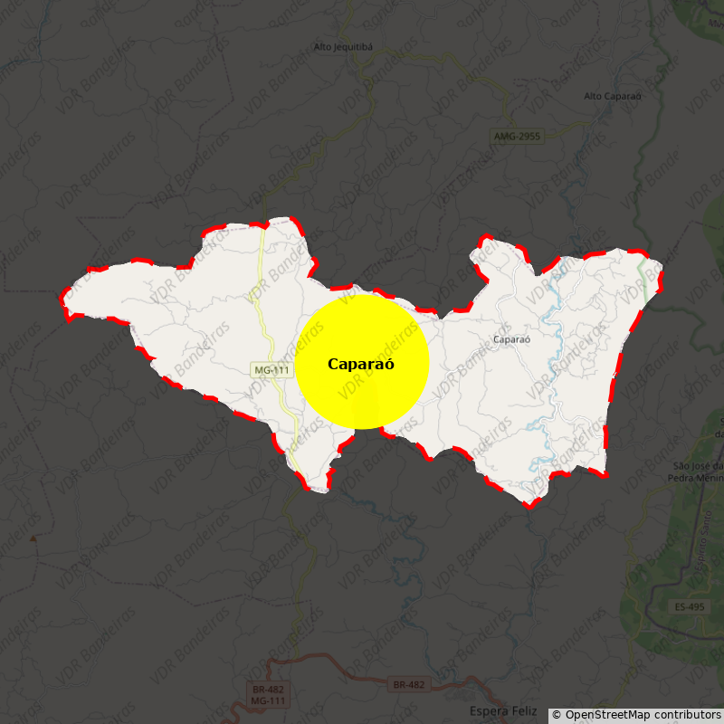 Imagem da Bandeira Caparaó